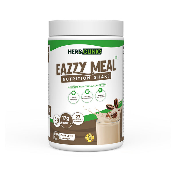 Eazzy Meal Nutrition Shake - Cafe Latte, 400g